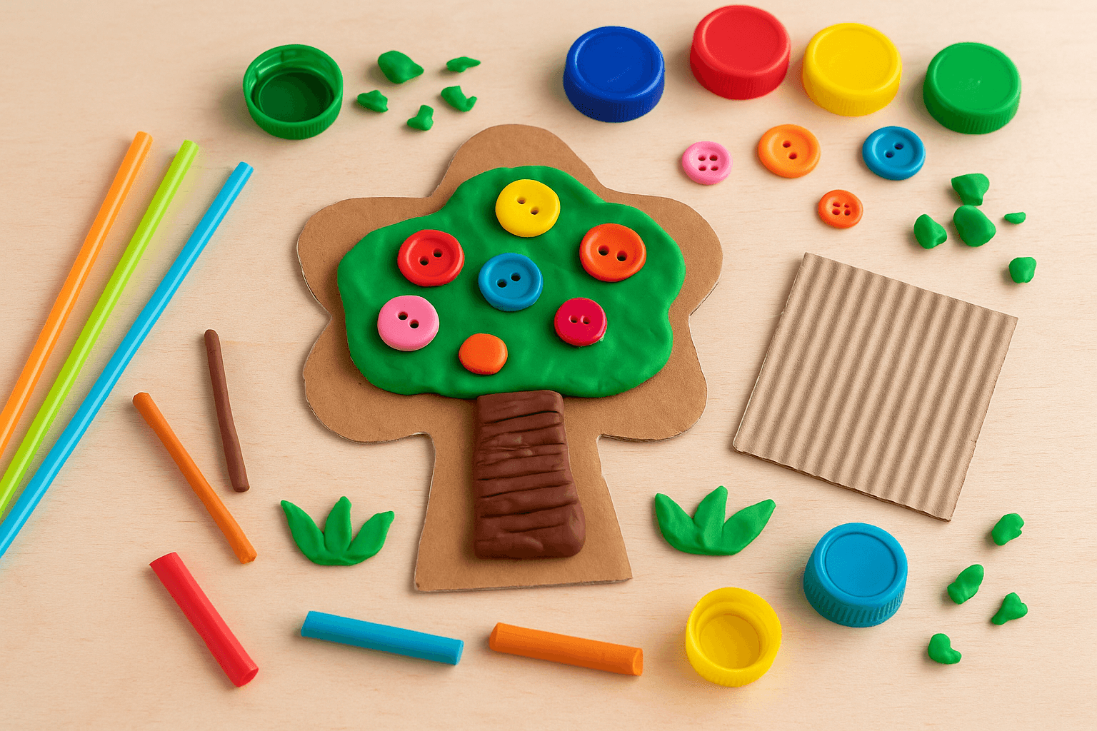 کاردستی خمیر برای کودکان