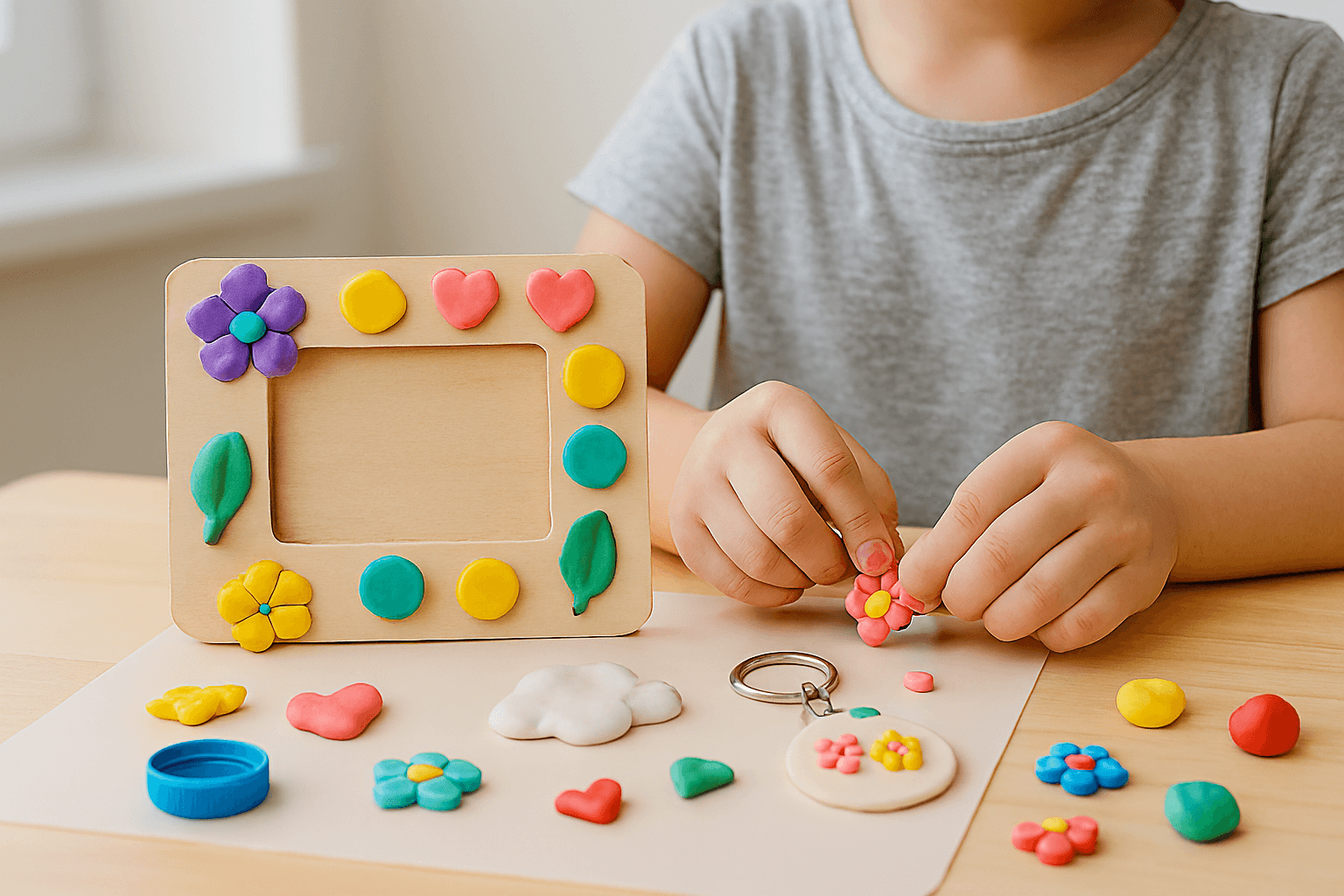 کاردستی خمیر برای کودکان