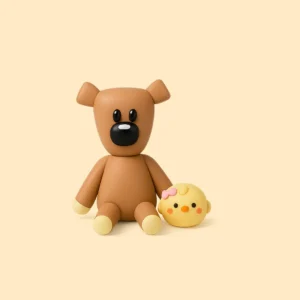 تدی و جوجه کوچولو