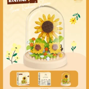 لگو گل شیشه ای آفتابگردان sunflower - تصویر 2
