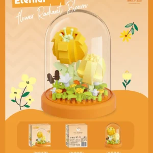 لگو گل شیشه ای لاله واژگون Crown Imperia - تصویر 2