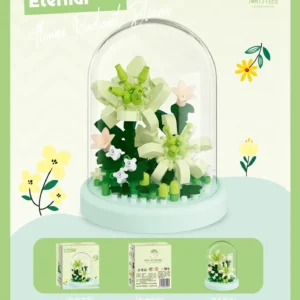 لگو گل شیشه ای لیلیوم Lily Glass Flower - تصویر 2